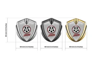 Emblème Silicone Insigne Premium Universel